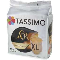 Tassimo L'OR XL Classique - 16 kapslar till