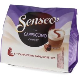 Senseo Cappuccino Choco (stor kopp) - 8 pads till