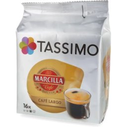 Tassimo Marcilla Café Largo - 16 kapslar till