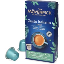 Nespresso Mövenpick Gusto Italiano Lungo - 10 kapslar till