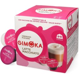 Dolce Gusto Gimoka Latte Macchiato - 16 kapslar till