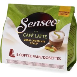 Senseo Café Latte Dubai Chocolate Style - 8 pads till