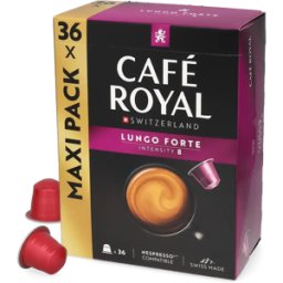 Nespresso Café Royal Lungo Forte - 36 kapslar till