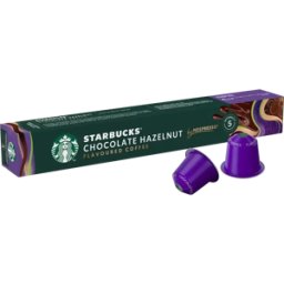 Nespresso Starbucks Choklad hasselnöt - 10 kapslar till