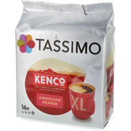 Tassimo Kenco Americano Grande XL - 16 kapslar till