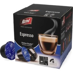 Dolce Gusto Café René Espresso - 16 kapslar till