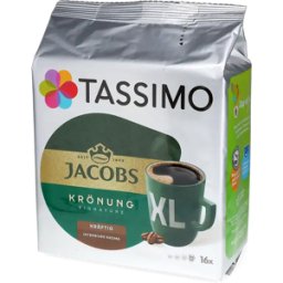 Tassimo Jacobs Krönung Kräftig XL - 16 kapslar till