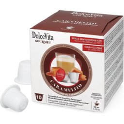 Nespresso Dolce Vita Caramelito - Karamell Cappuccino - 10 kapslar till