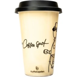 Kaffekapslen Coffee Spot termomugg - Termomugg i keramik - 300 ml