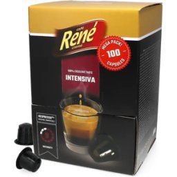 Nespresso Café René Intensiva - 100 kapslar till