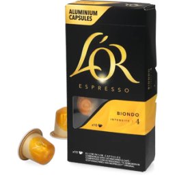 Nespresso L'OR Biondo - 10 kapslar till