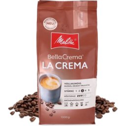 Melitta BellaCrema La Crema - 1 kg kaffebönor