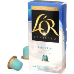Nespresso L'OR Santorini Sunset Espresso - 10 kapslar till