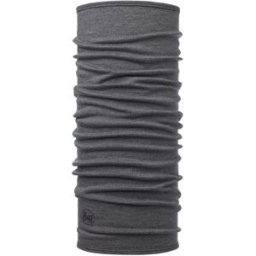 Buff® Midweight Merino Wool Tubular Light Grey Melange One Size