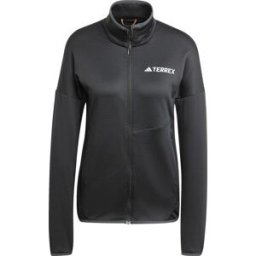 Adidas Women's Terrex Xperior Climawarm Light Fleece Jacket Black XL