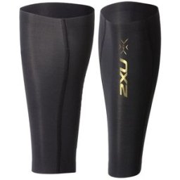 2XU Light Speed Compression Calf Guards Black/Gold XL