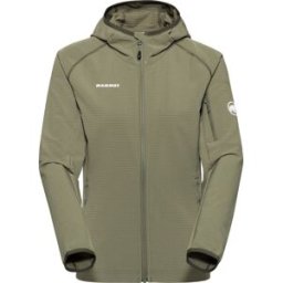 Mammut Women's Madris Light ML Hooded Jacket Marsh M
