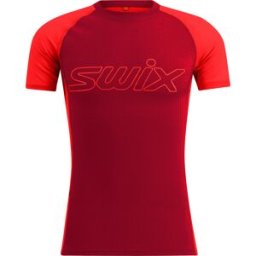 Swix Men's RaceX Light Short Sleeve Red/Fiery Red Red / Fiery Red XL