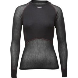 Brynje Women's Wool Thermo Light Long Sleeved Shirt Black Black XL