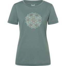 super.natural Women's Ornament Tee Balsam Green/light Jade/copper XS