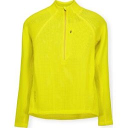 Houdini Women's Pace Flow Half Zip Be The Light Green L