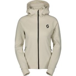 Scott Women's Hoody Defined Warm Zip Dust White S