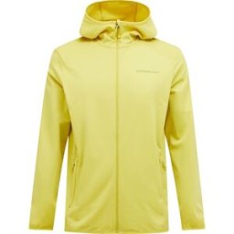 Peak Performance Men's Light Zip Hood Canary Lime XL