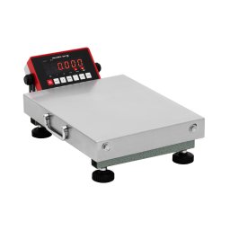 Plattformsvåg - 30 kg/0,005 kg - 30 x 40 cm - kg/lb - LED