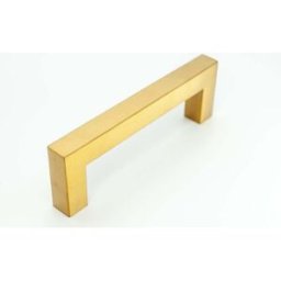 Härligt Hemma Handtag, Rostfritt Guld/mässing "Pure Light" 96...256mm – 192mm – 192 Mm