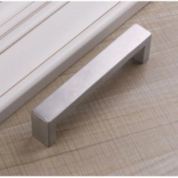 Härligt Hemma Handtag, Metallic, Rostfritt Stål "Pure Bold" 96...588mm – 320mm – 320 Mm