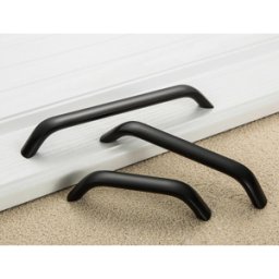 Härligt Hemma Handtag, Metallisk, Aluminium, Svart, “belina” Knopp, 96, 128, 160 Och 224 Mm – 224mm – 224 Mm
