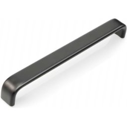Härligt Hemma Handtag, Metallisk Aluminium, Svart "Mateus" 96mm, 128mm, 160mm Och 192mm – 96mm – 96 Mm