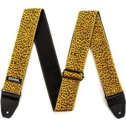 Dunlop D6725 Jacquard Leopard Skin Strap
