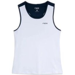 Nox Team Padel Tank Woman White/navy, L