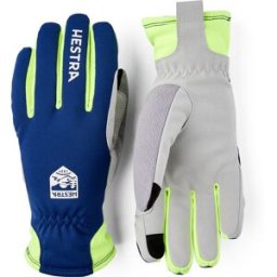 Hestra Women's XC Primaloft 5-Finger Navy/Light Grey 6