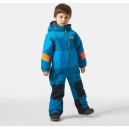 Helly Hansen Kids' Rider 3.0 Insulated Snow Suit Blå 92 Light Lav Grön92