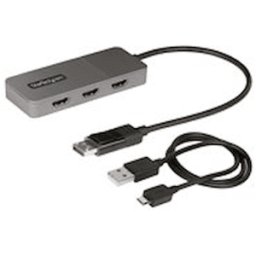 StarTech.com 3-Port MST Hub, DisplayPort to Triple HDMI