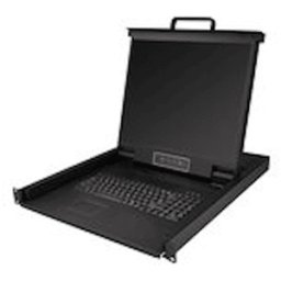 StarTech Rackmonterad KVM-konsol - 1-ports VGA KVM med 19-tums