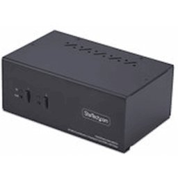 StarTech.com 2-Port Dual-Monitor DisplayPort en HDMI KVM Switch,