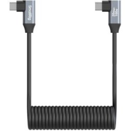 Smallrig 4793, USB-C-kabel L-vinklad, 20 Gbit/s & 100 W - 35 cm