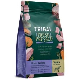 Tribal Fresh Pressed Dog Senior/light Turkey Torrfoder Till Hund 2,5 Kg