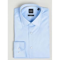 Boss Hank Slim Fit Shirt Light Blue