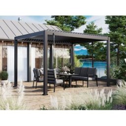 Bella Pergola 3x4m Antracit Mix