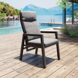 Jamaica Reclinerstol I Antracit Aluminium