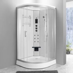 Svanen Ångdusch 9918s 90x90 Vit