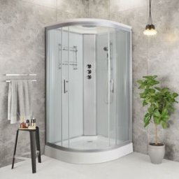 Svanen 9918 Duschkabin 90 Cm Vit