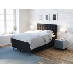 Comfort Kontinentalsäng 150x200 - Antracit
