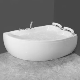 Maldivene Bubbelbad 172x120 Vänster