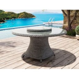 Living Rundt Matbord 150 Cm I Naturmix