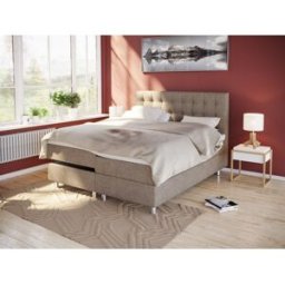 Comfort Ställbar Säng 180x200 - Beige